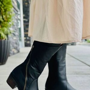 Bueno Black Heeled Boots